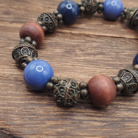 Cyrus Cylinder (Human Rights Prism) Lapis Bracelet – Afghan  B2512‎ lapis wheel royalty bracelet orb